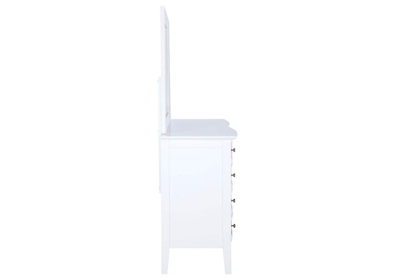 223473M Bexhill 10-drawer Dresser and Mirror White