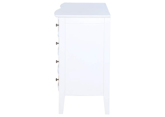 223473 Bexhill 10-drawer Dresser Cabinet White