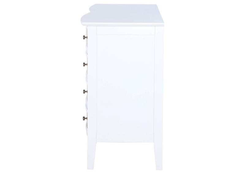 223473 Bexhill 10-drawer Dresser Cabinet White