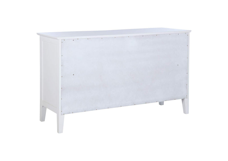 223473 Bexhill 10-drawer Dresser Cabinet White