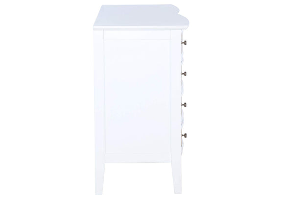 223473 Bexhill 10-drawer Dresser Cabinet White