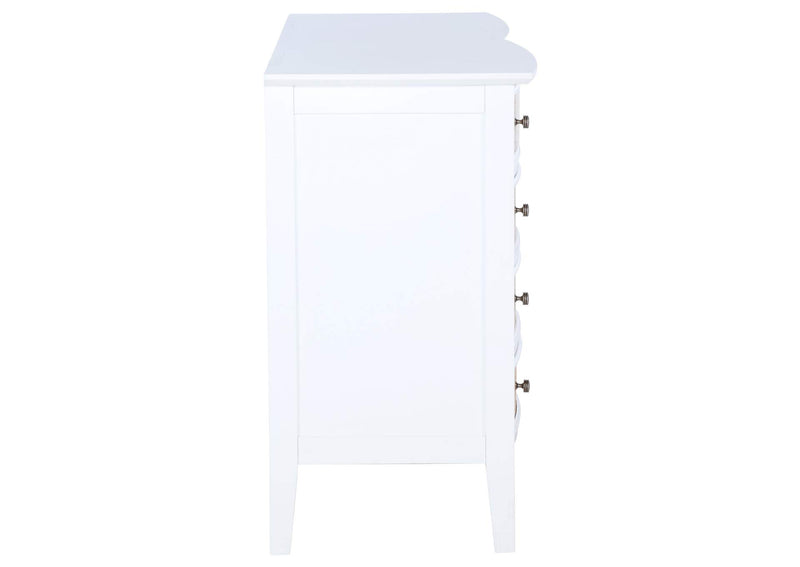 223473 Bexhill 10-drawer Dresser Cabinet White