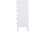223475 Bexhill 8-drawer Chest of Drawers White