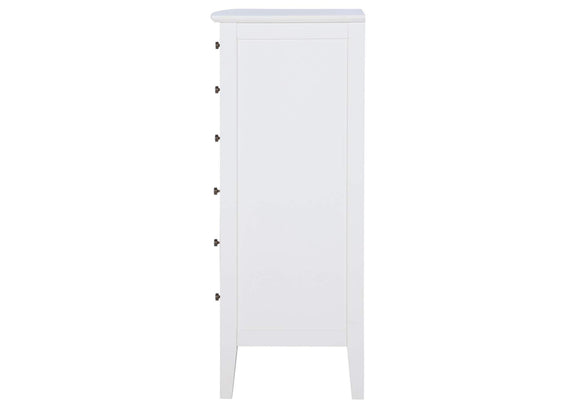 223475 Bexhill 8-drawer Chest of Drawers White