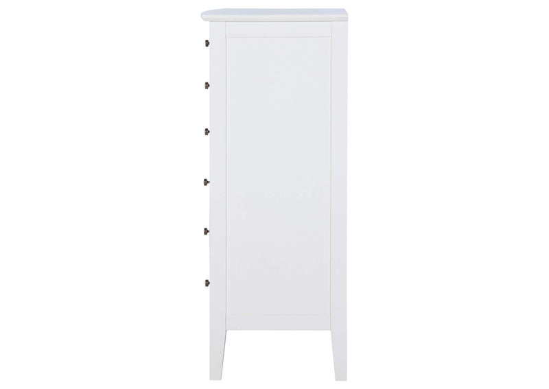 223475 Bexhill 8-drawer Chest of Drawers White