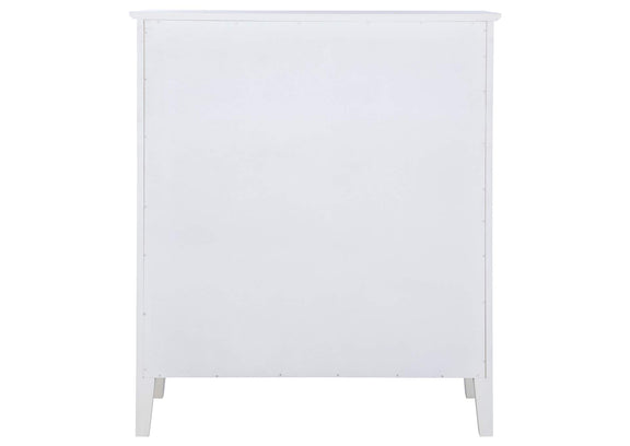 223475 Bexhill 8-drawer Chest of Drawers White