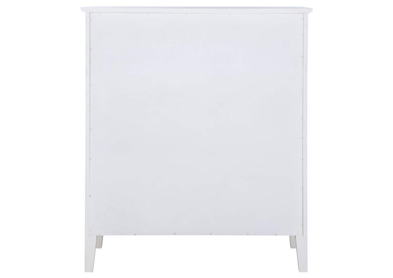 223475 Bexhill 8-drawer Chest of Drawers White