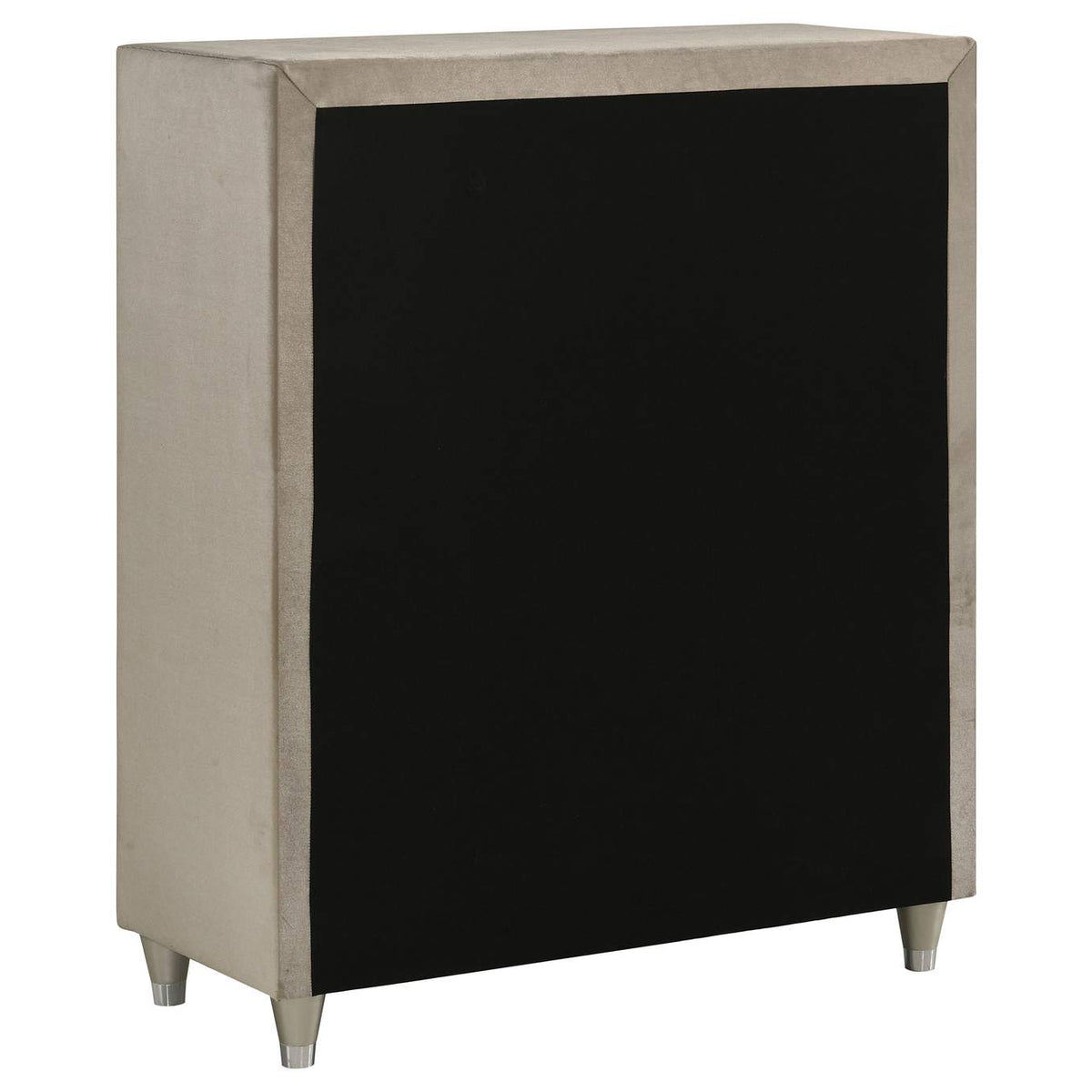 223525 Antonella 5-drawer Bedroom Chest Ivory and Camel