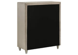 223525 Antonella 5-drawer Bedroom Chest Ivory and Camel