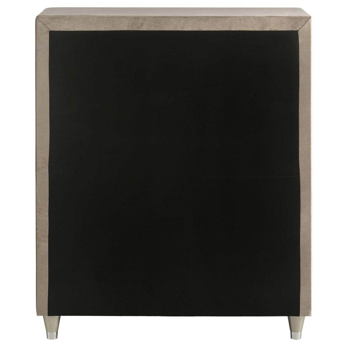 223525 Antonella 5-drawer Bedroom Chest Ivory and Camel