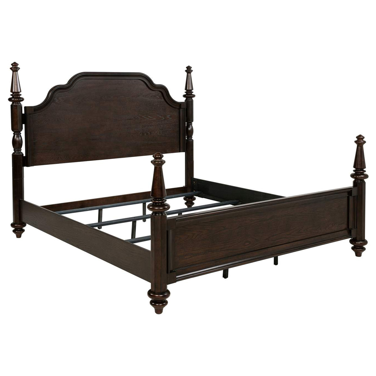 223631KE-S4 Andover 4-piece Eastern King Bedroom Set Dark Oak