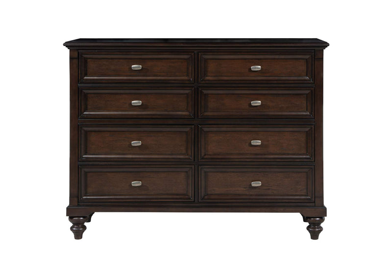 223631KE-S4 Andover 4-piece Eastern King Bedroom Set Dark Oak