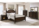 223631KE-S5 Andover 5-piece Eastern King Bedroom Set Dark Oak