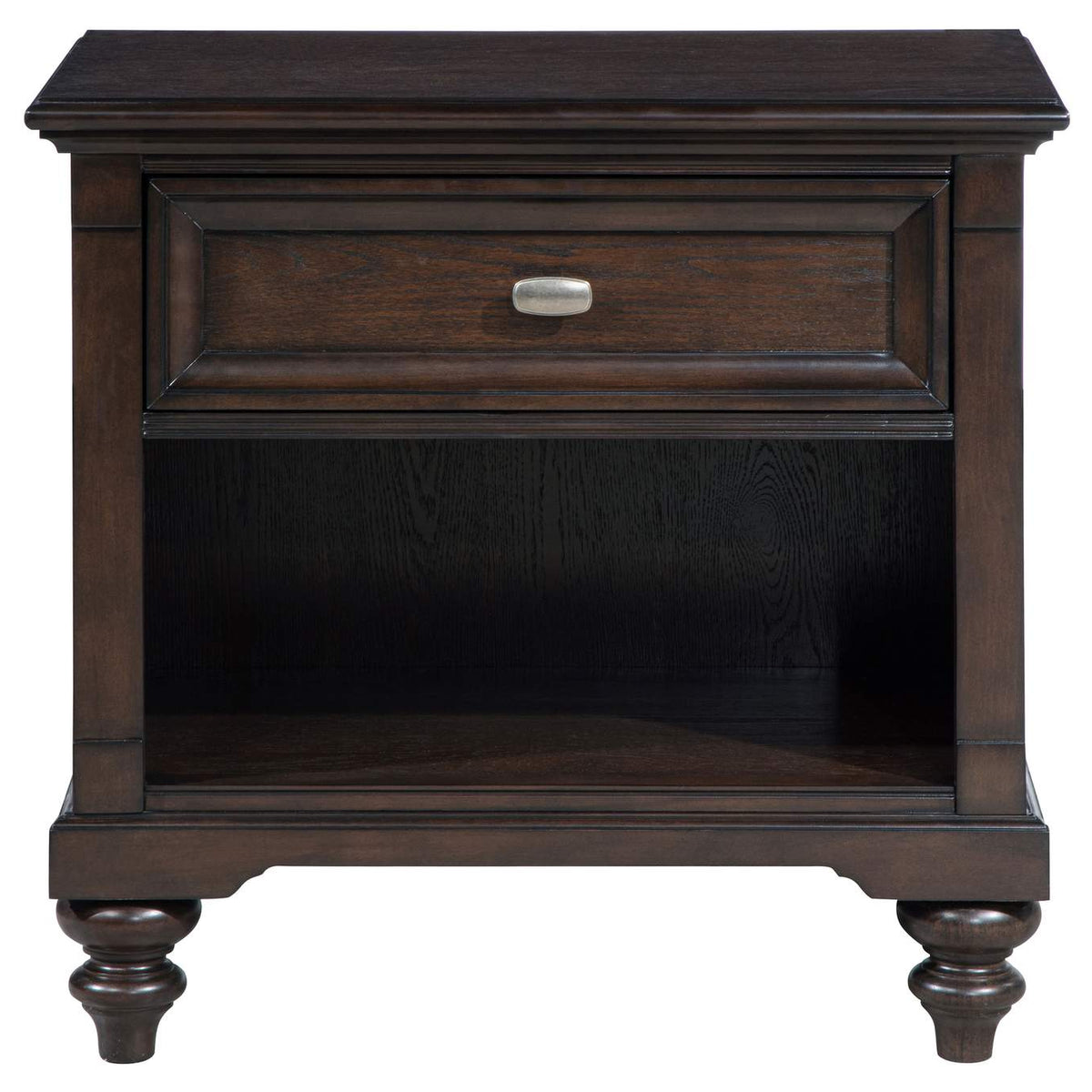 223631KW-S4 Andover 4-piece California King Bedroom Set Dark Oak