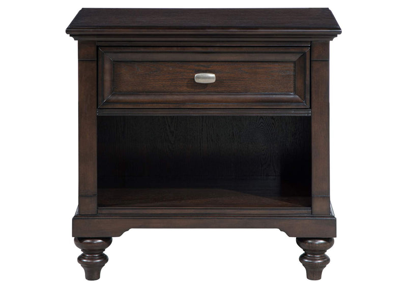 223631KW-S4 Andover 4-piece California King Bedroom Set Dark Oak