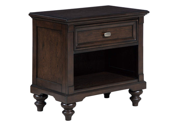 223631KW-S5 Andover 5-piece California King Bedroom Set Dark Oak