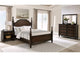 223631Q-S4 Andover 4-piece Queen Bedroom Set Dark Oak