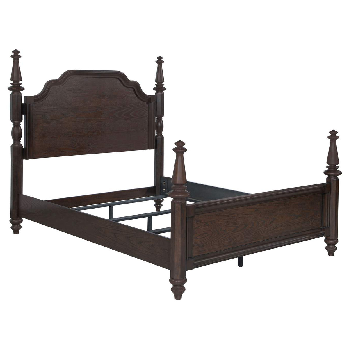 223631Q-S4 Andover 4-piece Queen Bedroom Set Dark Oak