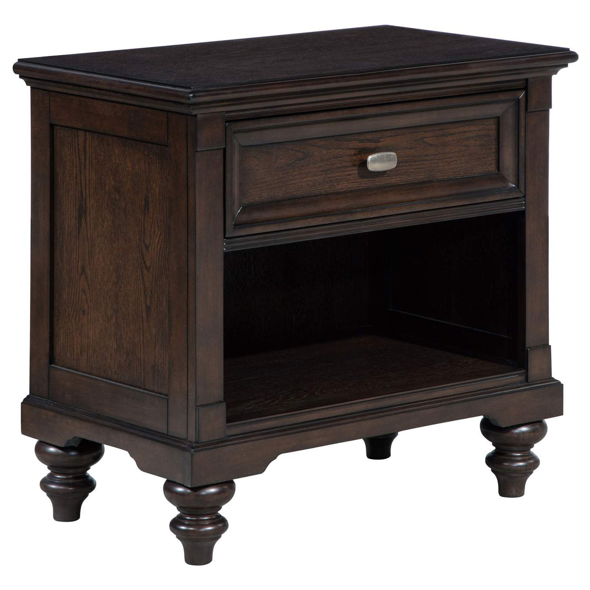 223631Q-S4 Andover 4-piece Queen Bedroom Set Dark Oak