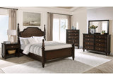 223631Q-S5 Andover 5-piece Queen Bedroom Set Dark Oak