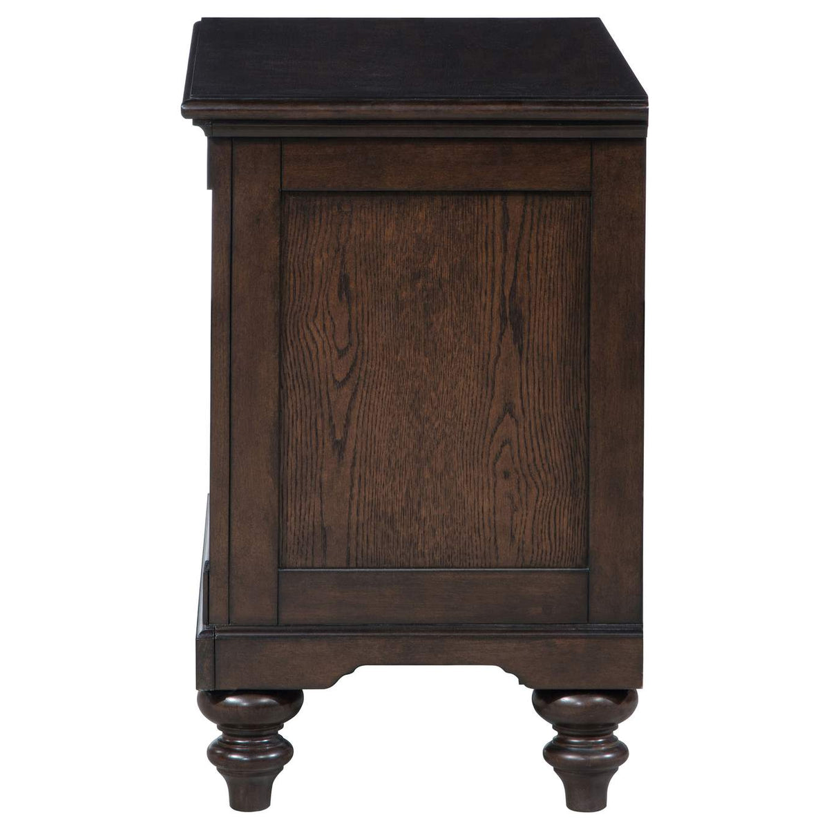223632 Andover 1-drawer Nightstand Bedside Table Dark Oak