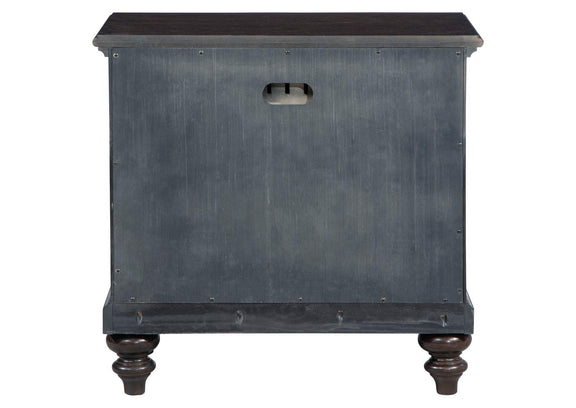 223632 Andover 1-drawer Nightstand Bedside Table Dark Oak