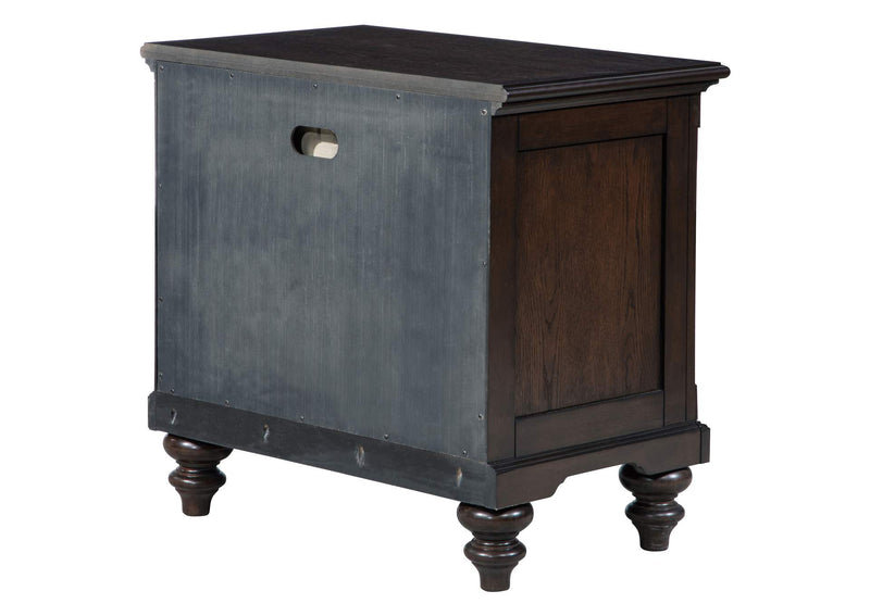 223632 Andover 1-drawer Nightstand Bedside Table Dark Oak