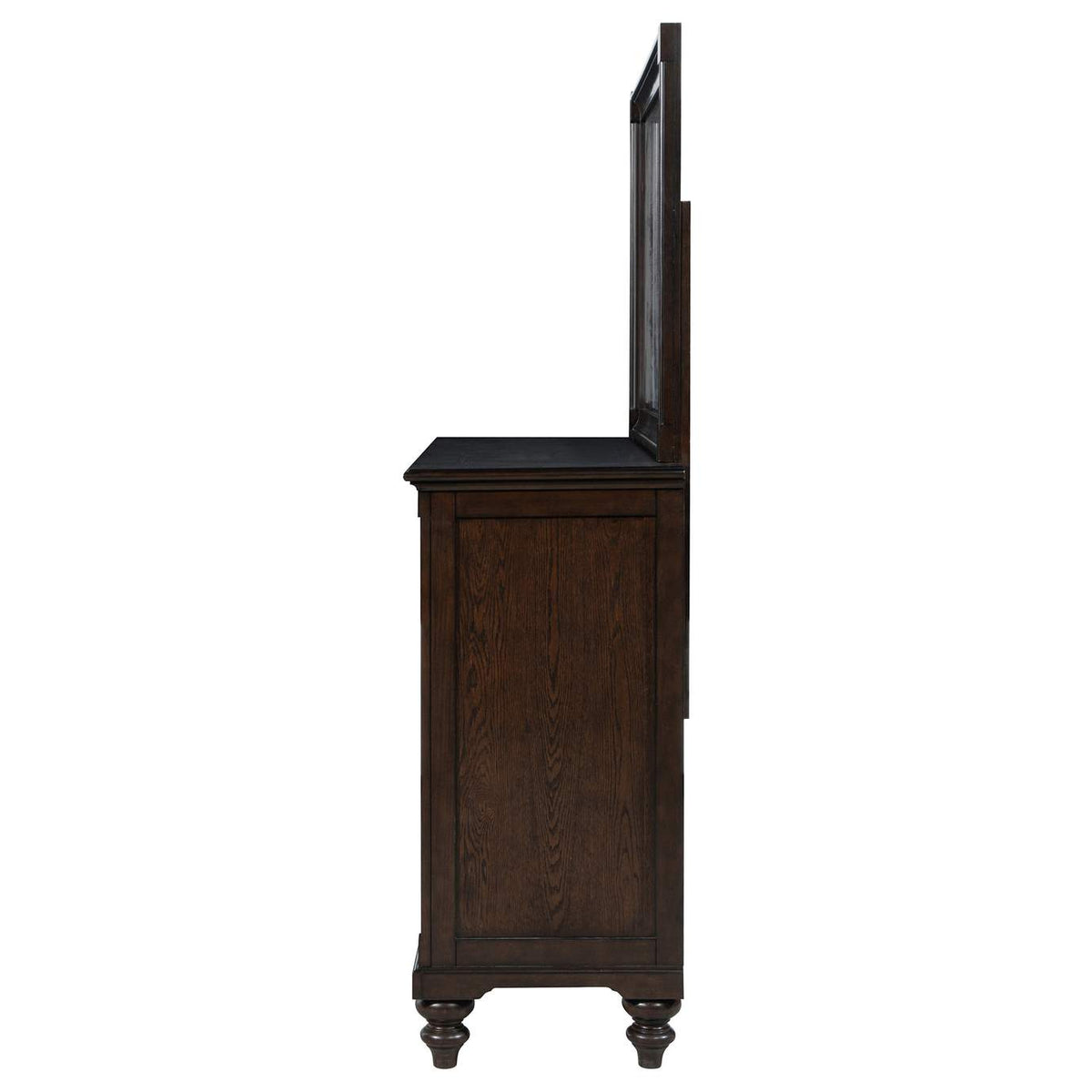 223633M Andover 8-drawer Dresser and Mirror Dark Oak