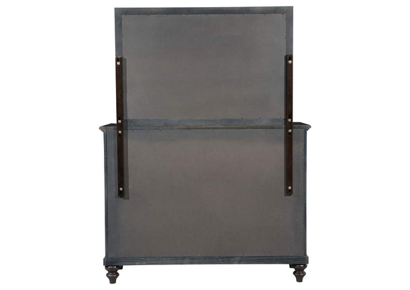 223633M Andover 8-drawer Dresser and Mirror Dark Oak