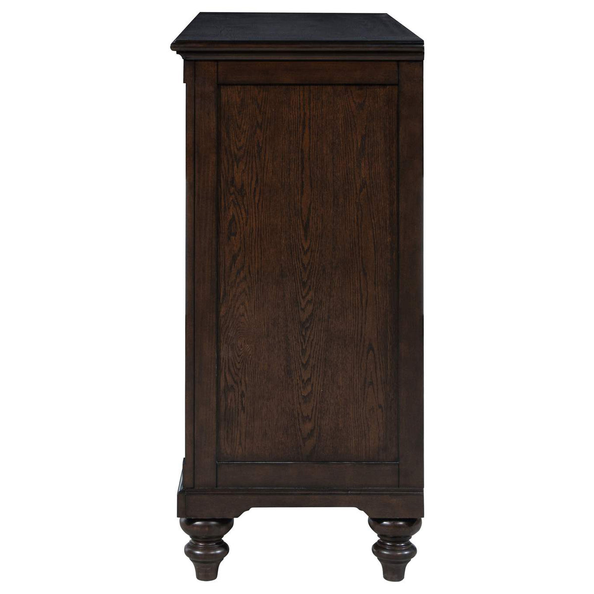 223633 Andover 8-drawer Dresser Cabinet Dark Oak