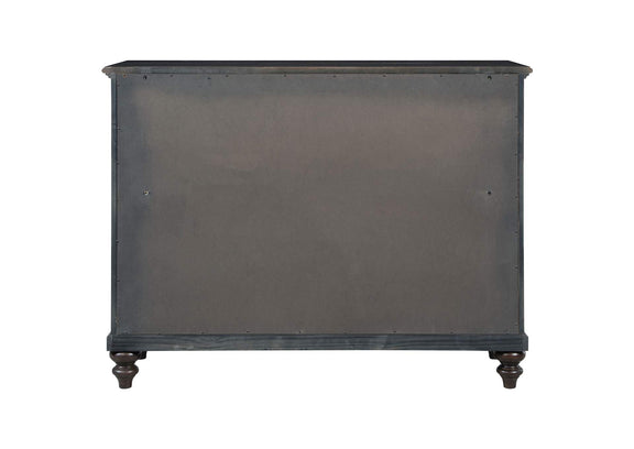 223633 Andover 8-drawer Dresser Cabinet Dark Oak