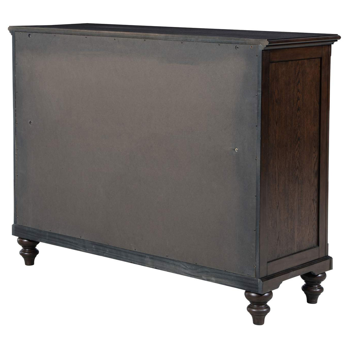 223633 Andover 8-drawer Dresser Cabinet Dark Oak