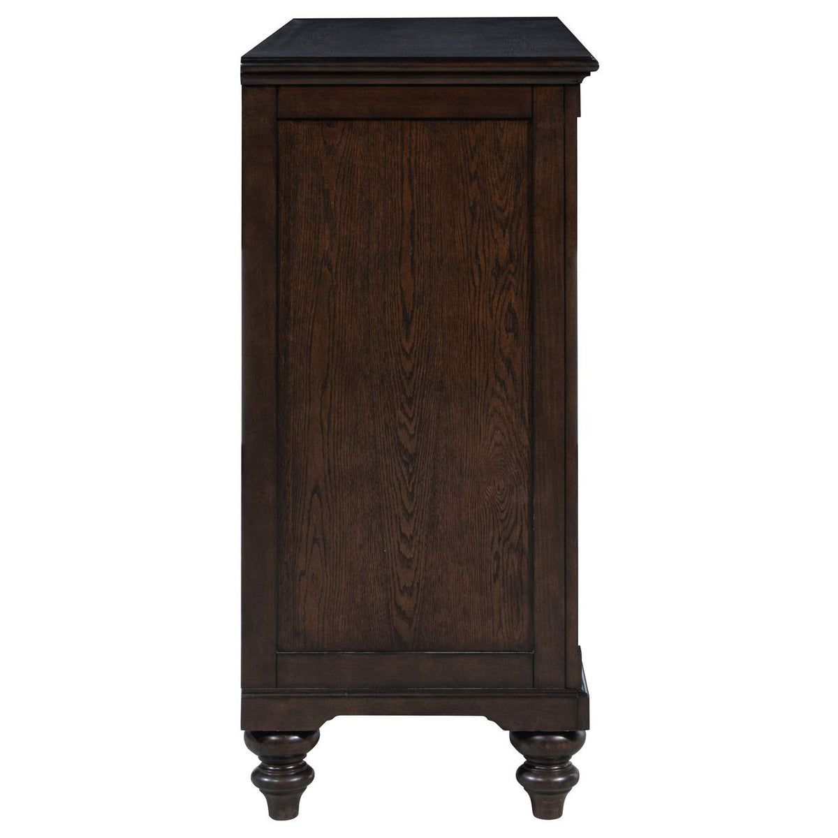 223633 Andover 8-drawer Dresser Cabinet Dark Oak