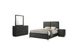 223661KE-S4 Cavelle 4-piece Eastern King Bedroom Set Black