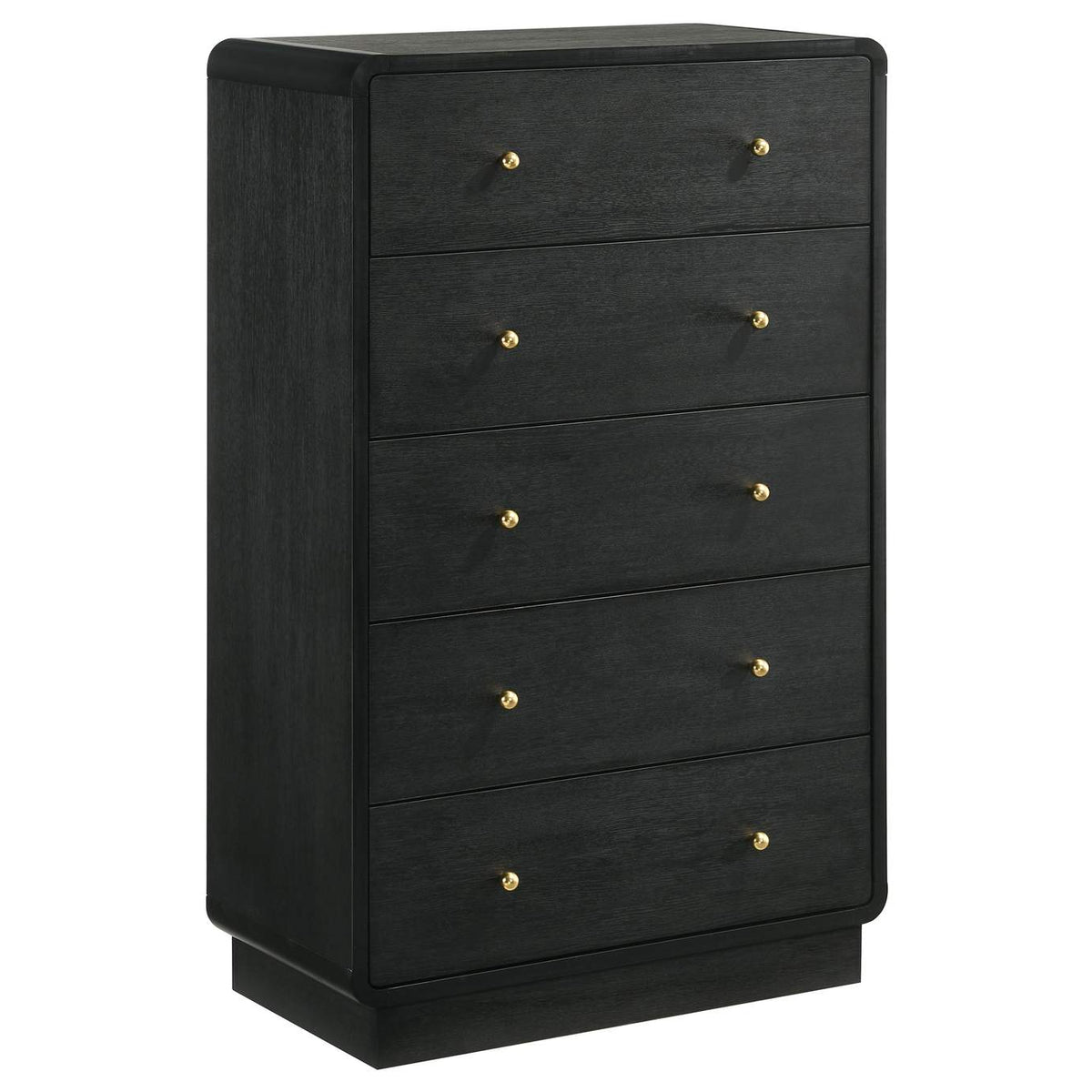 223661KE-S5 Cavelle 5-piece Eastern King Bedroom Set Black