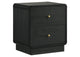 223662 Cavelle 2-drawer Nightstand Bedside Table Black