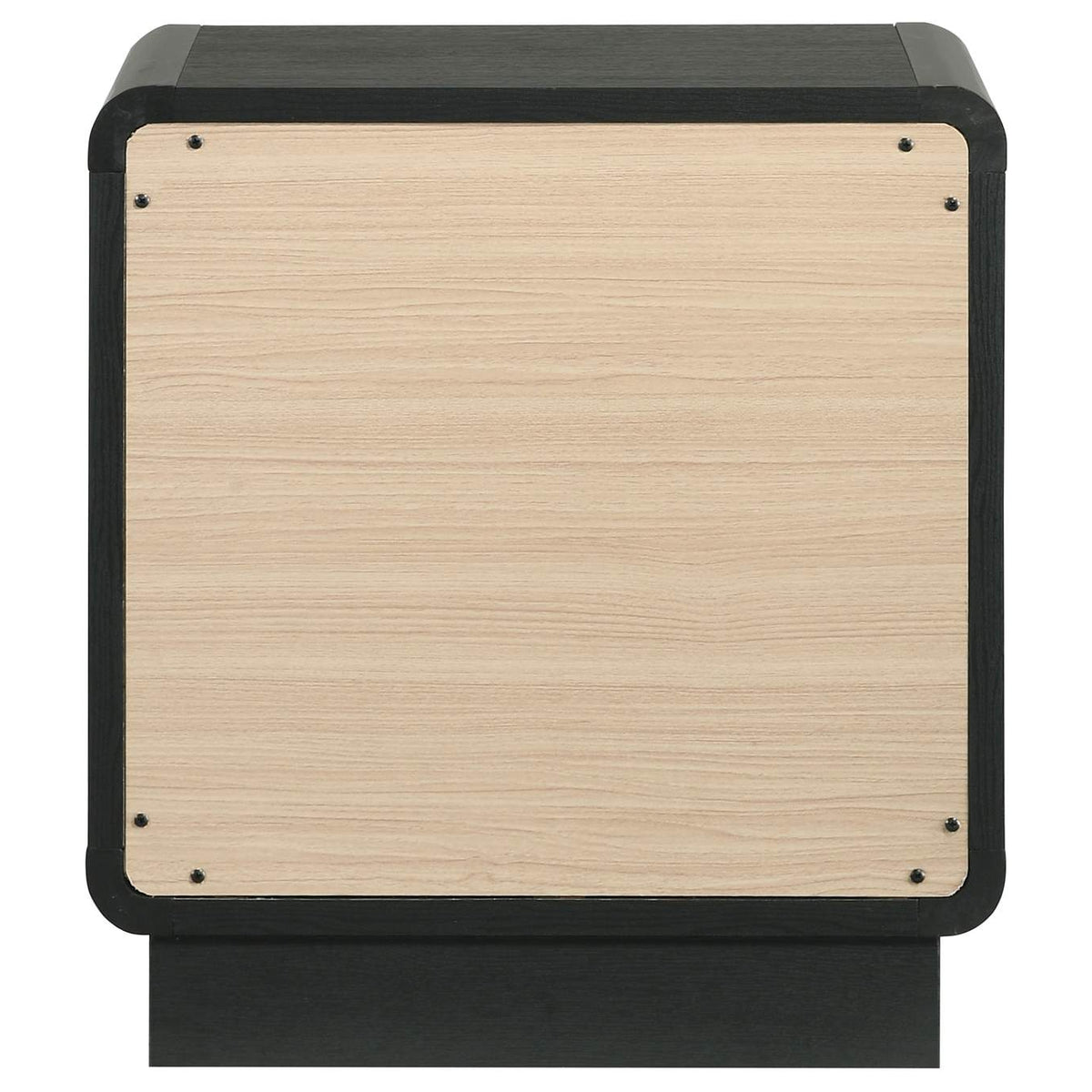223662 Cavelle 2-drawer Nightstand Bedside Table Black