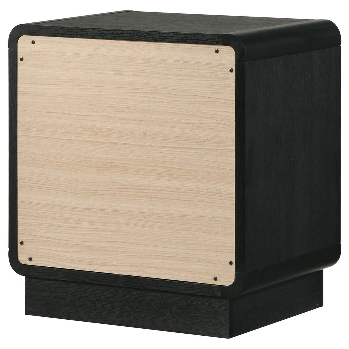 223662 Cavelle 2-drawer Nightstand Bedside Table Black