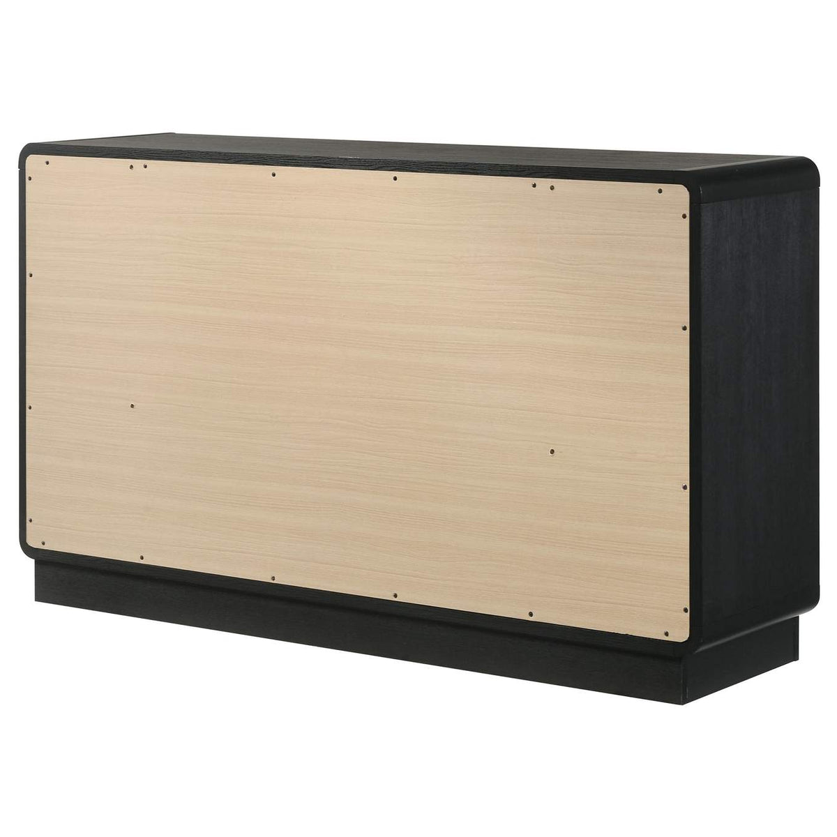 223663 Cavelle 6-drawer Dresser Cabinet Black