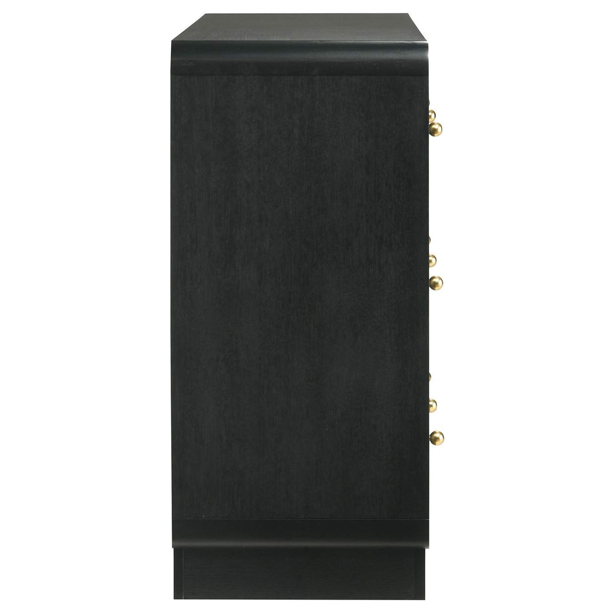 223663 Cavelle 6-drawer Dresser Cabinet Black