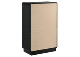 223665 Cavelle 5-drawer Chest of Drawers Black