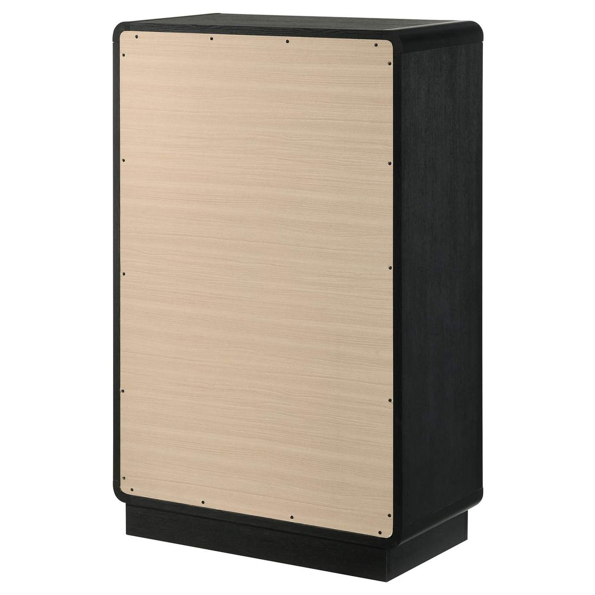 223665 Cavelle 5-drawer Chest of Drawers Black
