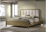 224271Q Amsbury 59-inch Upholstered Queen Bed Nutmeg