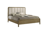 224271Q Amsbury 59-inch Upholstered Queen Bed Nutmeg