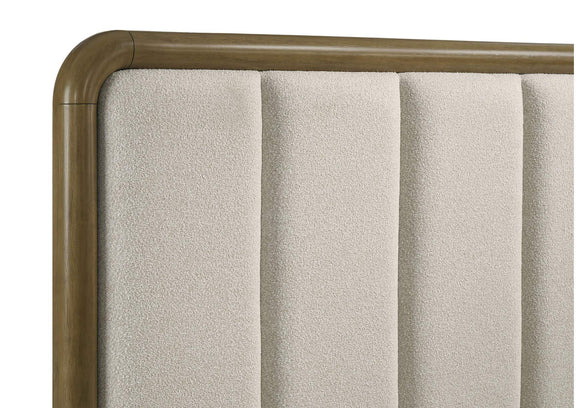 224271Q Amsbury 59-inch Upholstered Queen Bed Nutmeg
