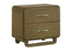 224272 Amsbury 2-drawer Nightstand Bedside Table Nutmeg