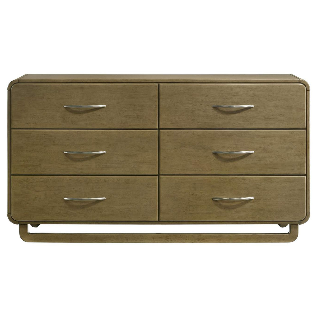 224273 Amsbury 6-drawer Dresser Cabinet Nutmeg