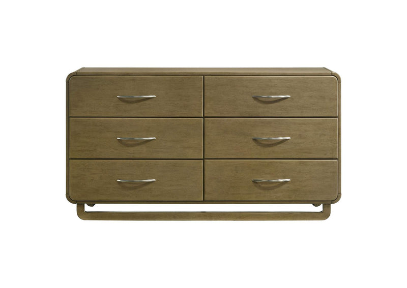224273 Amsbury 6-drawer Dresser Cabinet Nutmeg