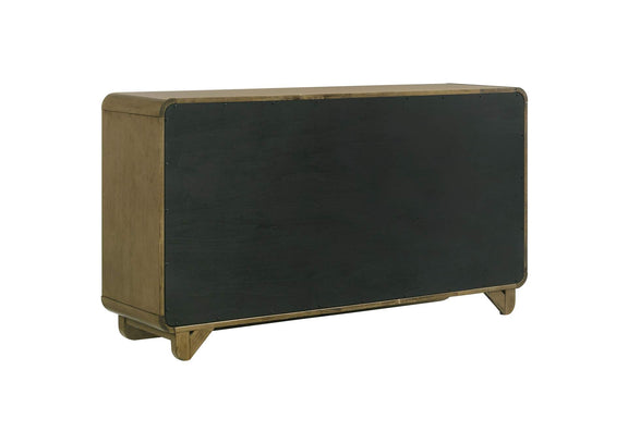 224273 Amsbury 6-drawer Dresser Cabinet Nutmeg