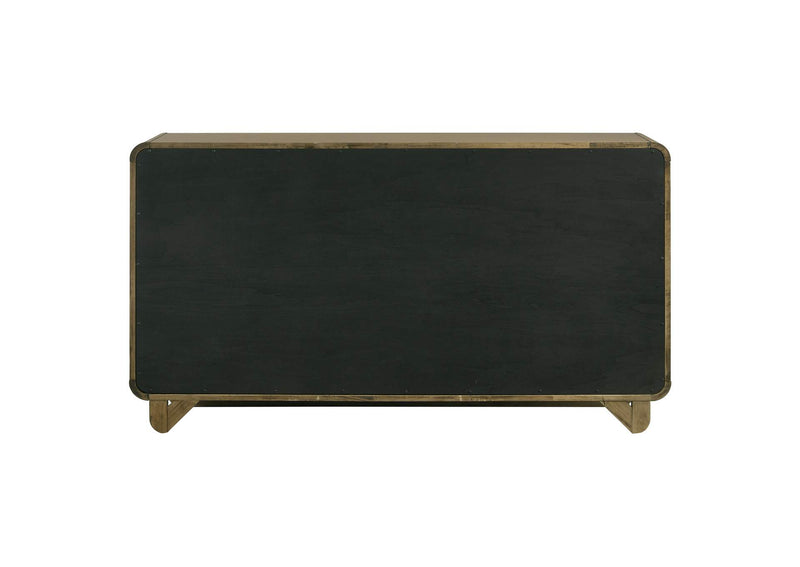 224273 Amsbury 6-drawer Dresser Cabinet Nutmeg